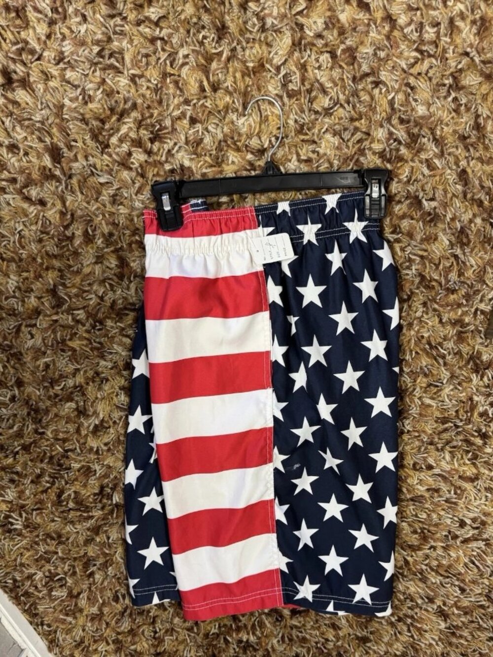 Faded Glory,Men’s,Patriot Shorts,Size M,Casual,Beach,Blue,White,Red.!